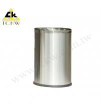 Round Shape Stainless Steel Dustbin(TR-21S) 